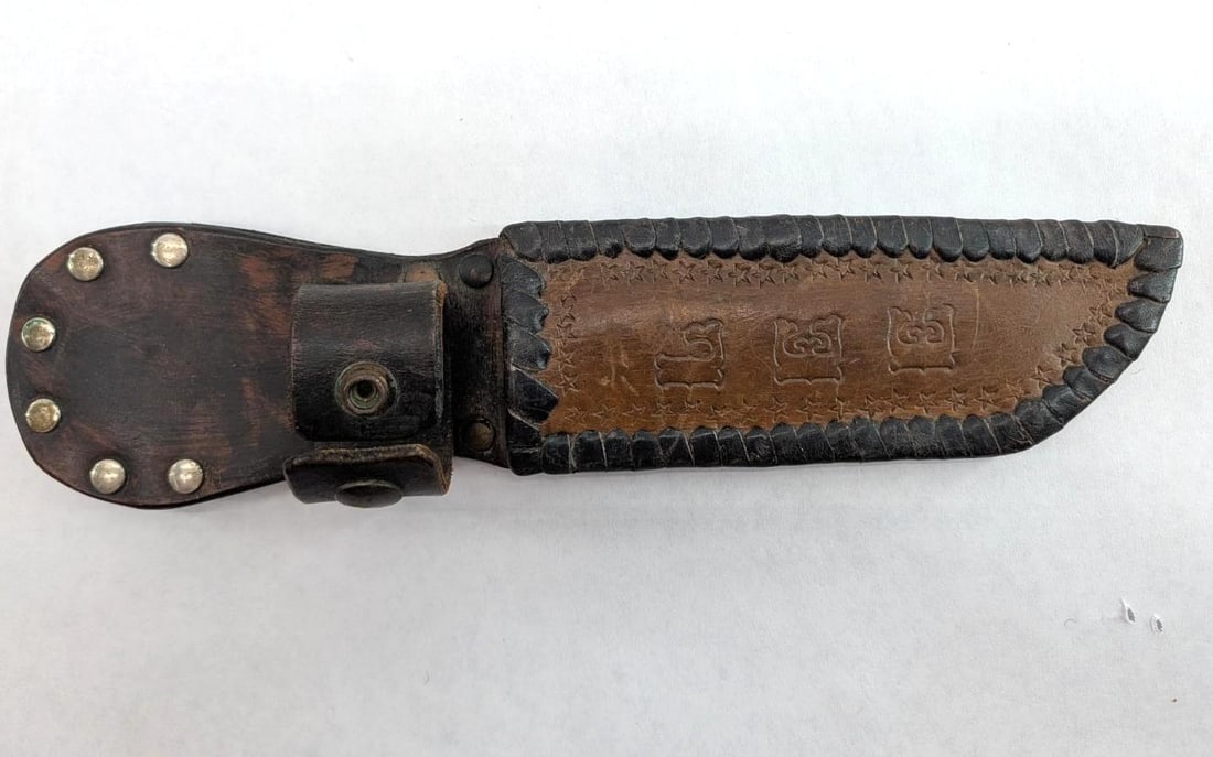 (2) Vintage Foreign Fixed Blade Knives - 8