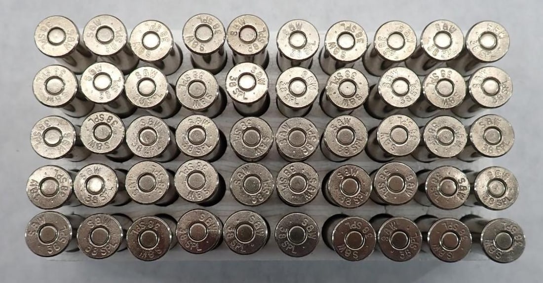 (5) Boxes of Smith & Wesson Nyclad .38 Special - 2