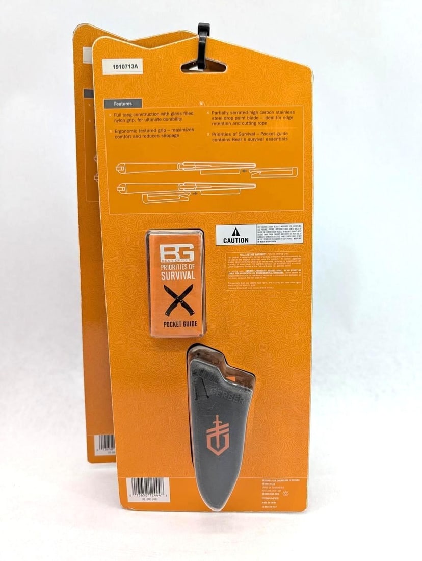 (3) Gerber Bear Grylls Compact Fixed Blade Knives - 2