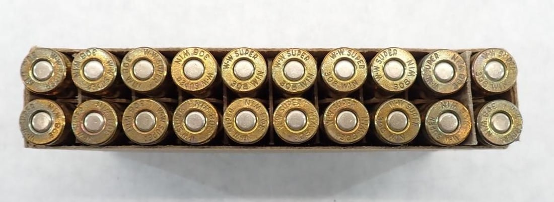 (5) Boxes of .308 Winchester 150 gr. Silver Tip Cartridges - 2