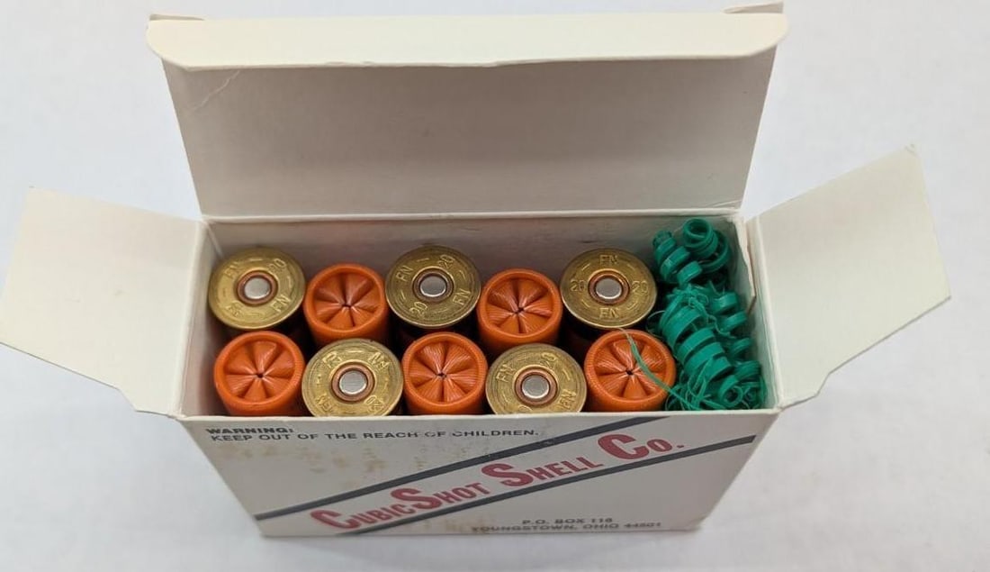 Box of (10) Cubic Shotshell Co. 20 Ga. Shotgun Shells - 2