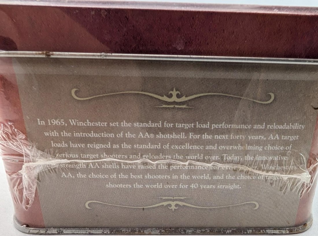 Tin Box of Winchester 40th Anniversary AA 12 Ga. Shotgun Shells - 11