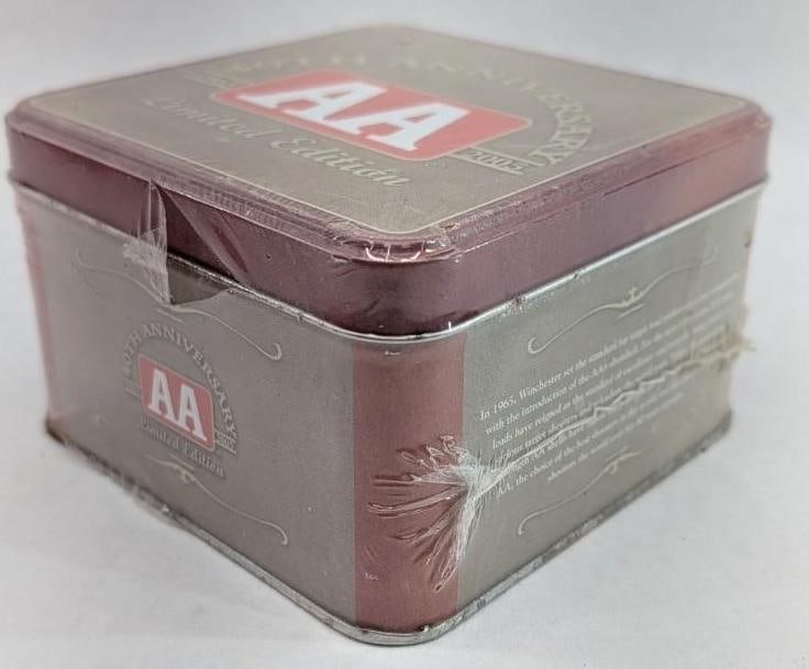 Tin Box of Winchester 40th Anniversary AA 12 Ga. Shotgun Shells - 7
