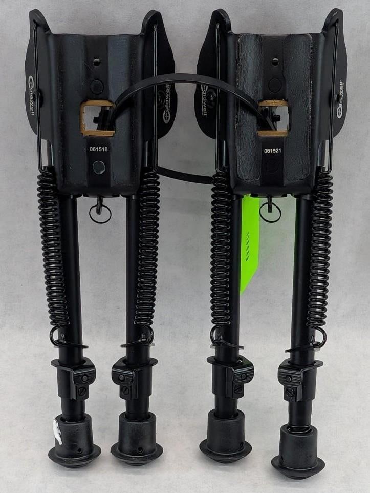 (2) Caldwell Folding Bipods: (2) Caldwell Folding Bipods