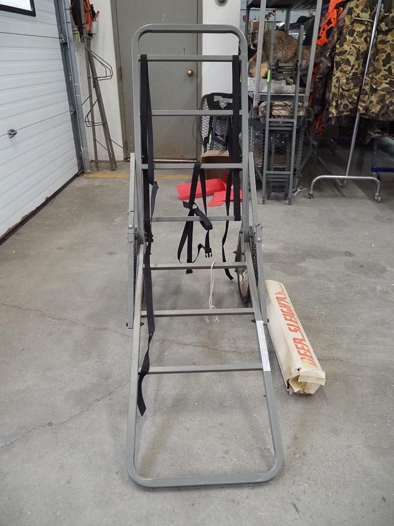 Grizzly Folding Game Cart & Game Sled - 4