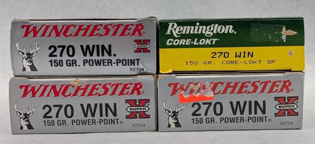 (79) .270 Winchester Cartridges - 2