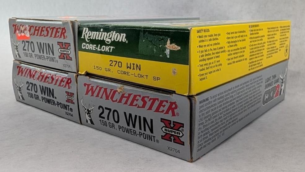 (79) .270 Winchester Cartridges - 4