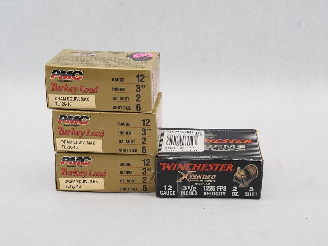 (4) Boxes 12 ga. Shotgun Shells - 2