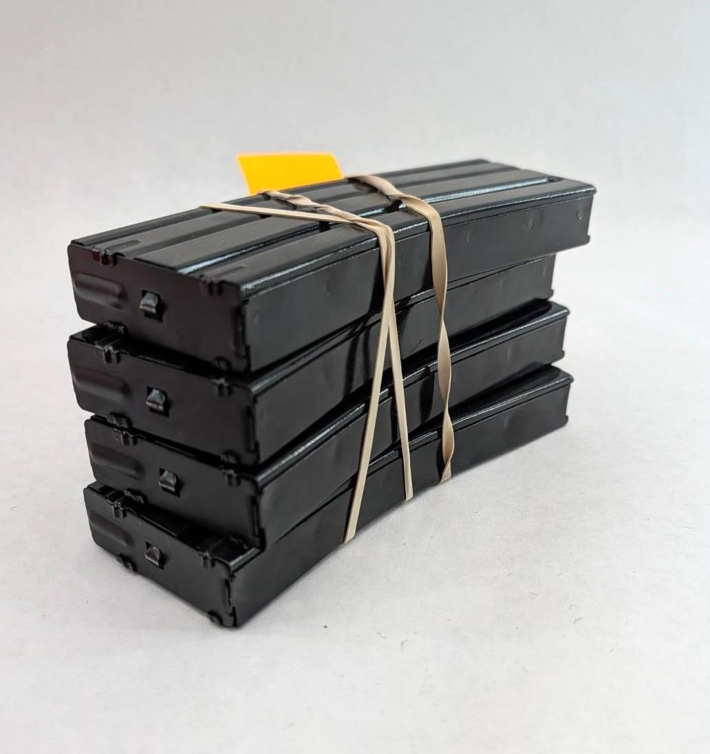 (4) AR Platform 30 Round 5.56 Magazines: *restrictions - Check your local state laws, before bidding