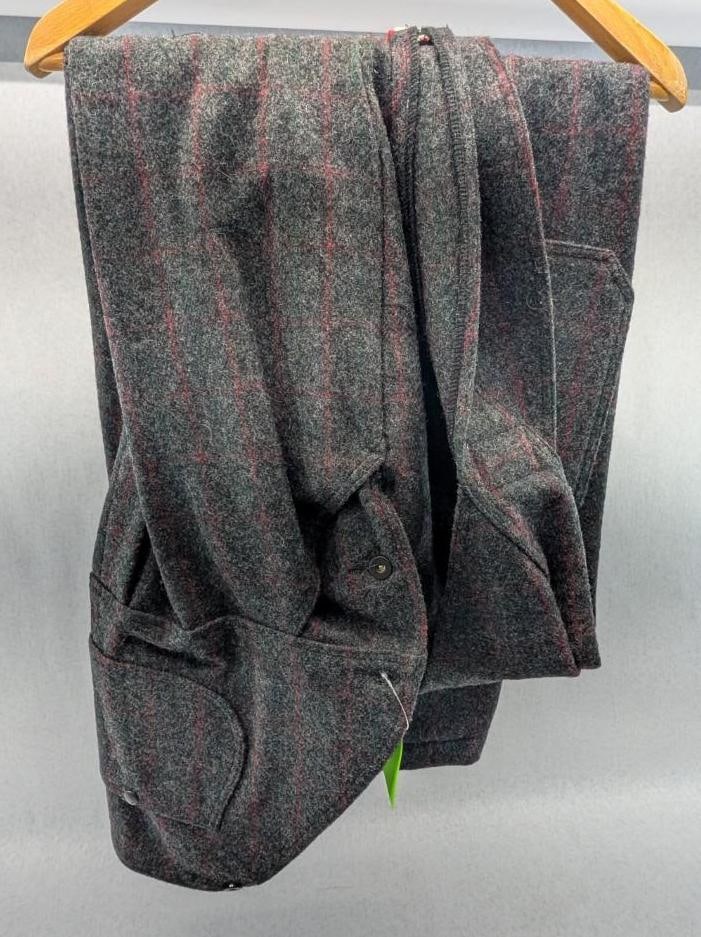 Woolrich Wool Hunting Overalls - 7