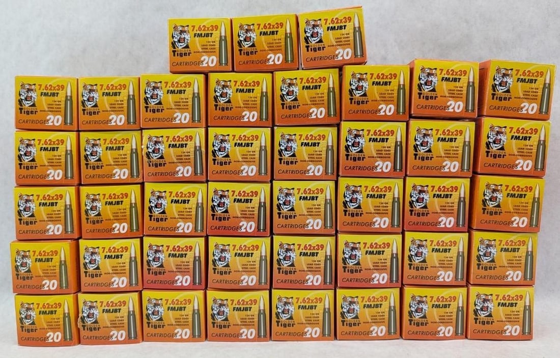 (860) 7.62X39 Cartridges: (860) 7.62X39 Cartridges