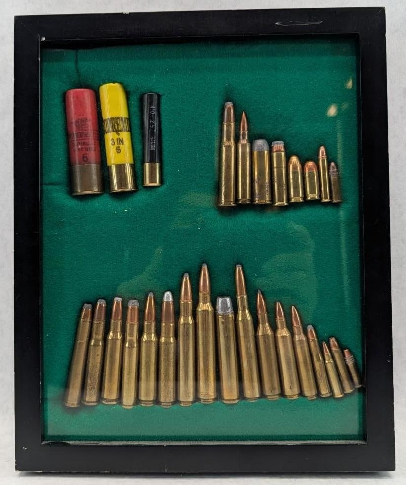 Cased (28) Pc. Cartridge Collection: Cased (28) Pc. Cartridge Collection