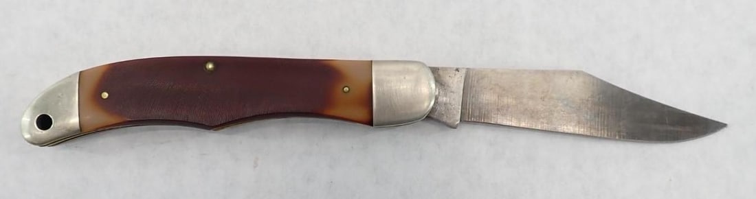 Schrade Old Timer 1250T Folding Knife & Sheath - 3
