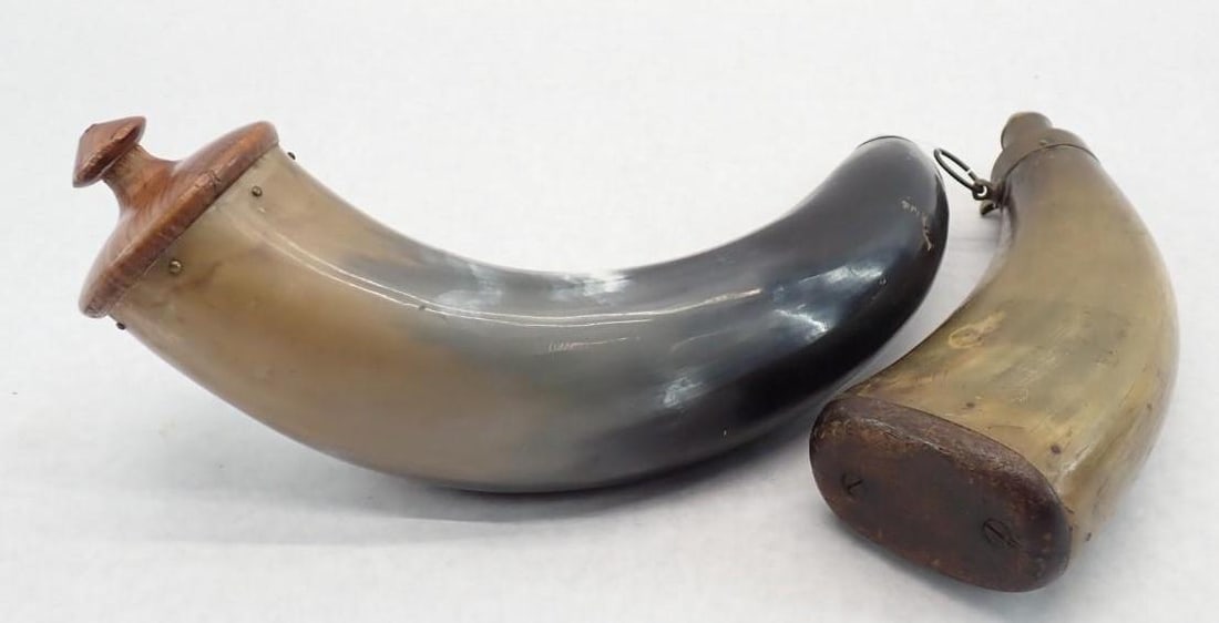 (2) Powder Horns - 2