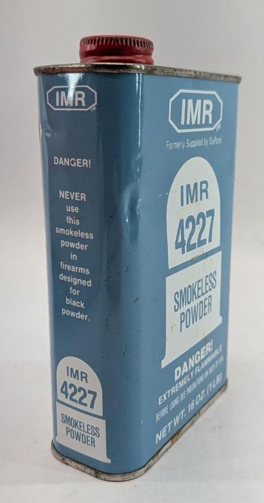 1 Pound Can of IMR 4227 Smokeless Powder - 2