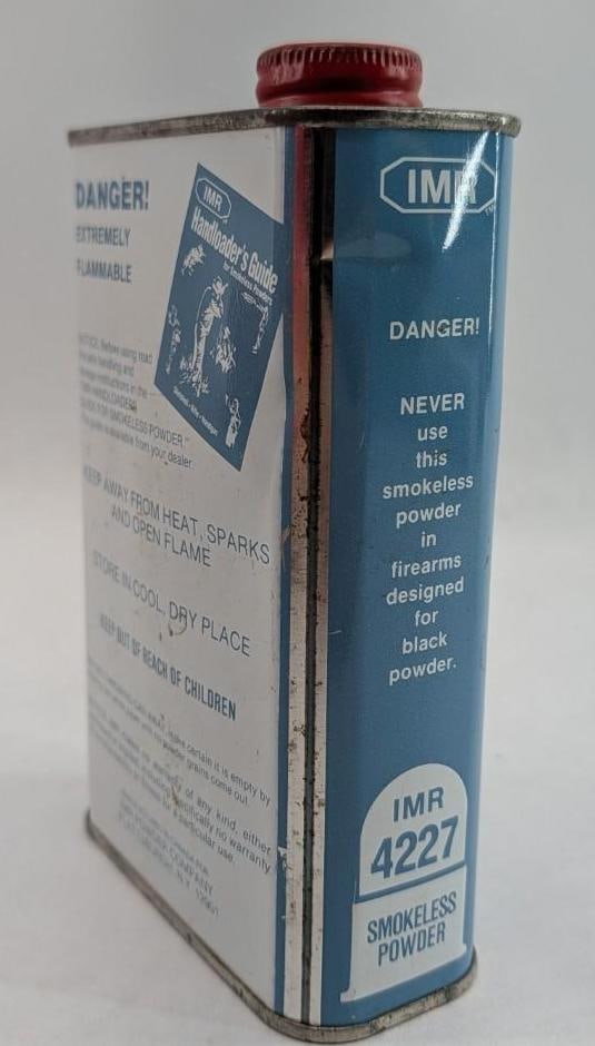 1 Pound Can of IMR 4227 Smokeless Powder - 3