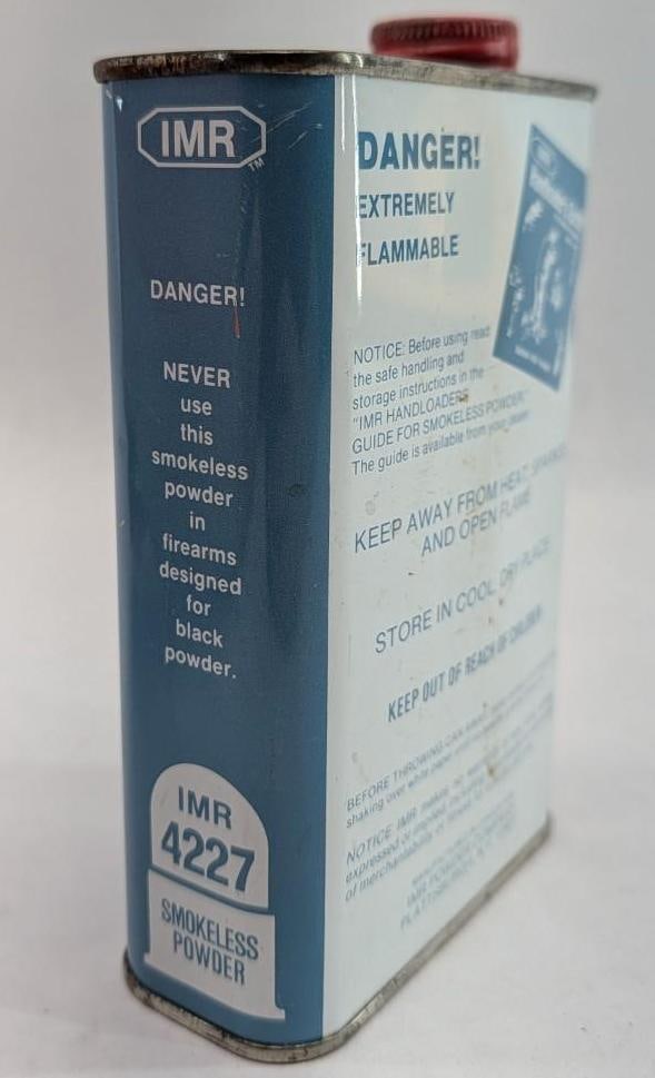 1 Pound Can of IMR 4227 Smokeless Powder - 5