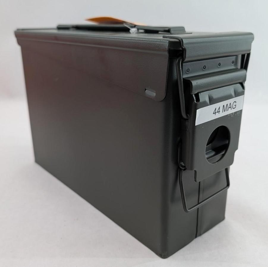 (282) .44 Magnum Cartridges: various mfg., in steel ammo can