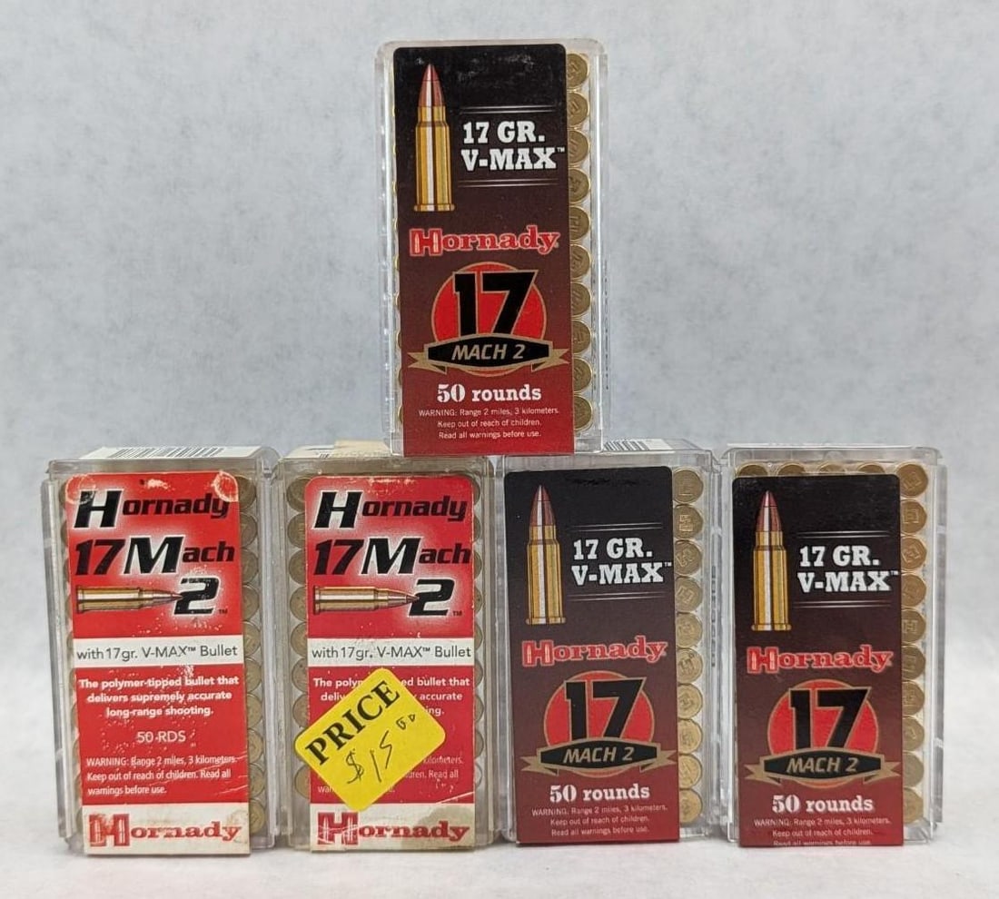 (244) Hornady .22 Mach 2 Cartridges - 4