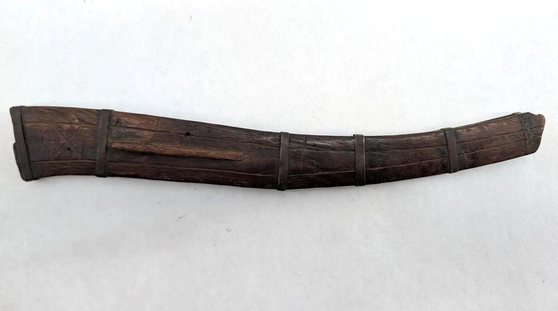 Vintage Philippine Curved Fixed Blade Knife - 7
