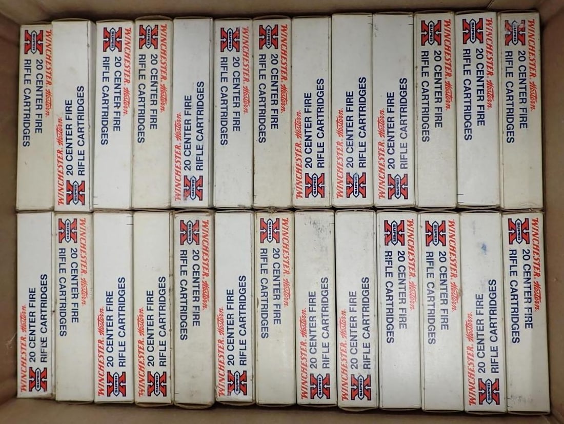 (26) Boxes of .223 Reloads: (26) Boxes of .223 Reloads