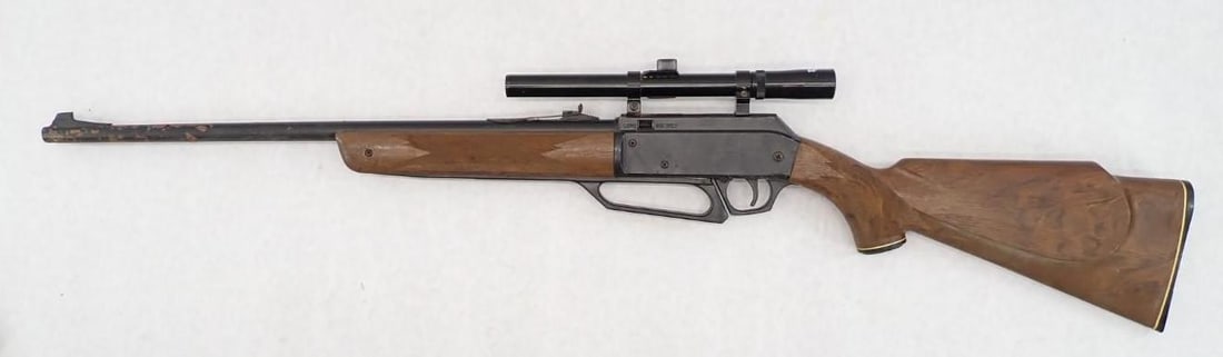 Power-Lite Lever Action BB Rifle, Bear River CO2 BB Pistol & Crosman 760 Pumpmaster Air Rifle - 2
