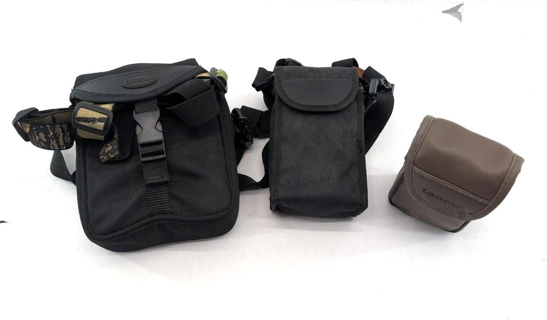 (3) Pairs of Binoculars: incl. Cabela 10X42, BSA 18X32, Tasko 10X25