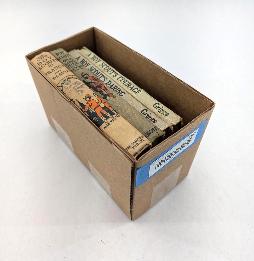(4) Vintage Boy Scouts Novels: (4) Vintage Boy Scouts Novels