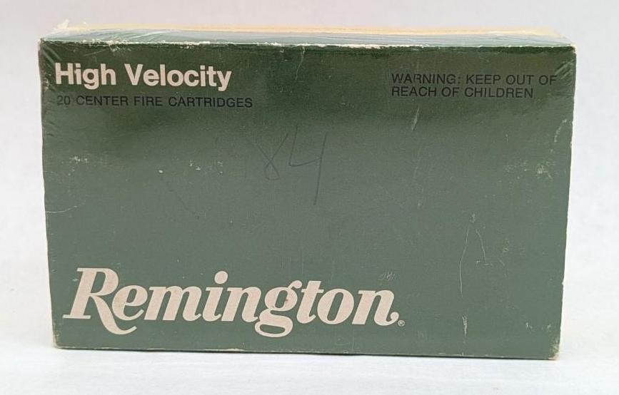 Box of Remington .30-06 Cartridges: 180 grain Core-Lokt