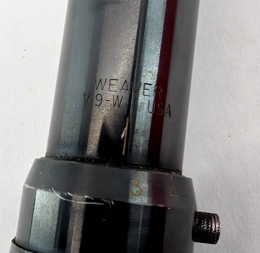 Vintage Weaver V9-W 3-9X Widefield Scope - 7