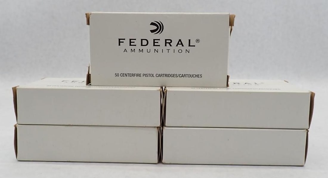 (5) Federal 9mm 147 gr. Cartidges: (5) Federal 9mm 147 gr. Cartidges