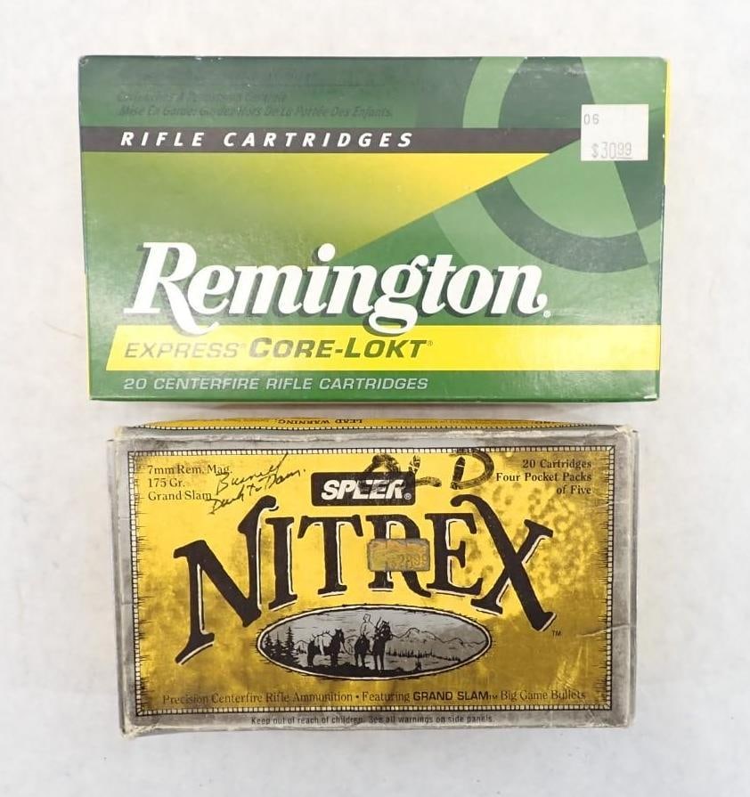 (40) 7mm Remington Mag Cartridges: 175 grain