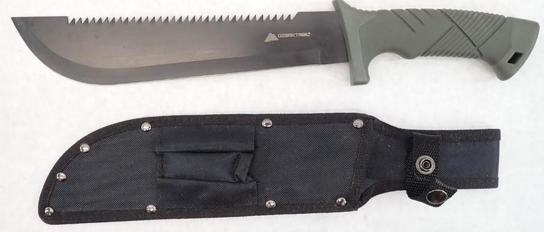 (3) Ozark Trail Fixed Blade Tools - 2