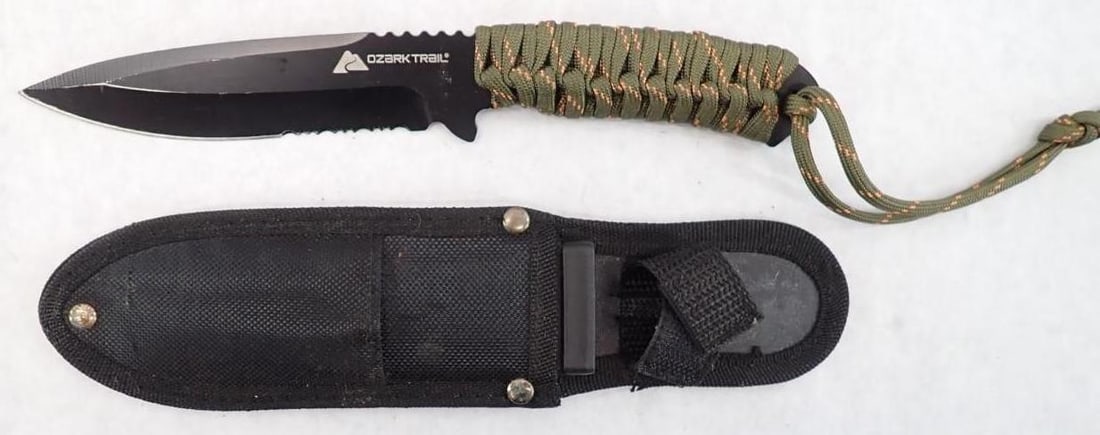(3) Ozark Trail Fixed Blade Tools - 3