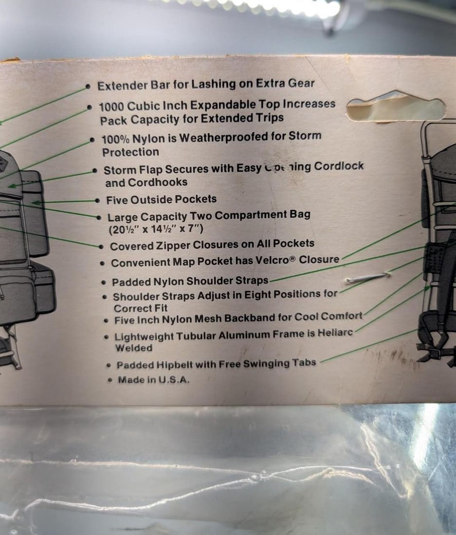Vintage Sears Hillary Expedition Backpack - 4