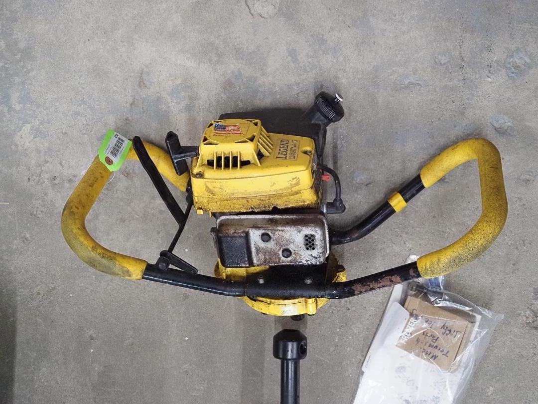 Ledgend Lighting Ice Auger w/ 9" Auger Bit - 3