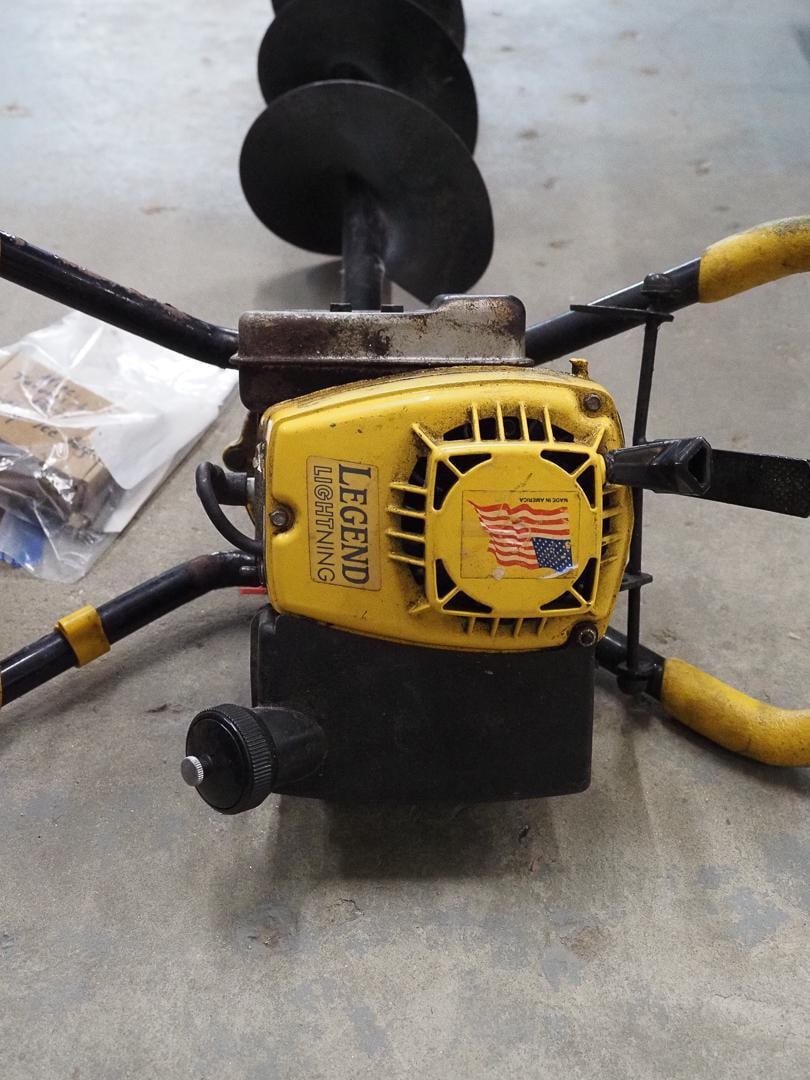 Ledgend Lighting Ice Auger w/ 9" Auger Bit - 5