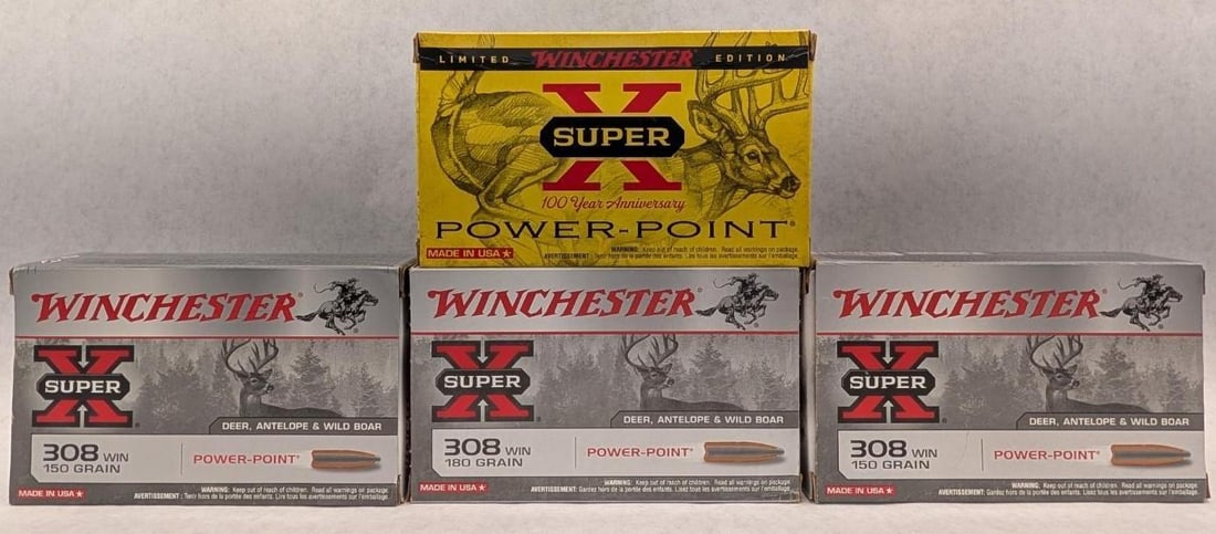 (80) Winchester .308 Winchester Cartridges: (80) Winchester .308 Winchester Cartridges