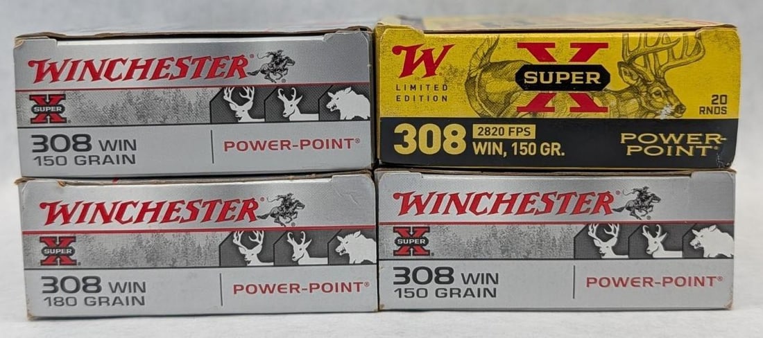 (80) Winchester .308 Winchester Cartridges - 2