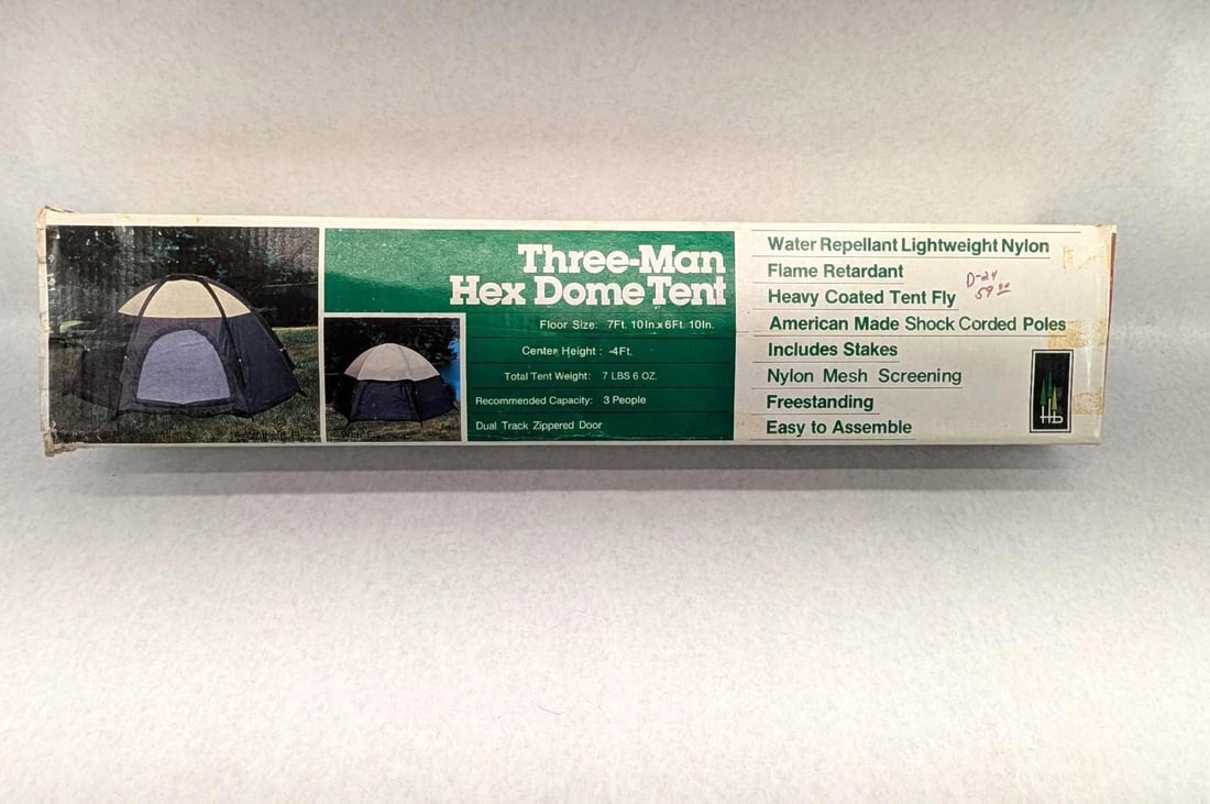 High Sierra 3-Man Hex Dome Tent: High Sierra 3-Man Hex Dome Tent