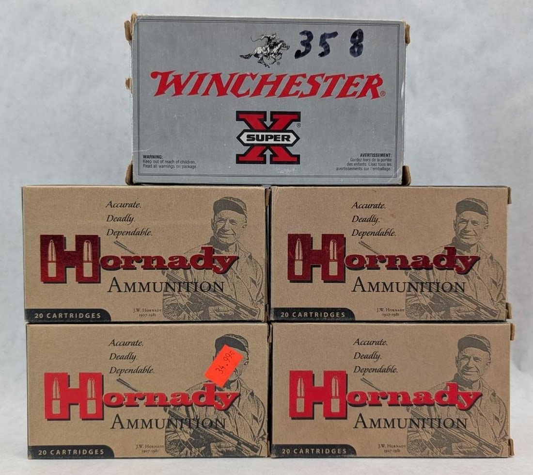 (90) .358 Winchester Cartridges - 4
