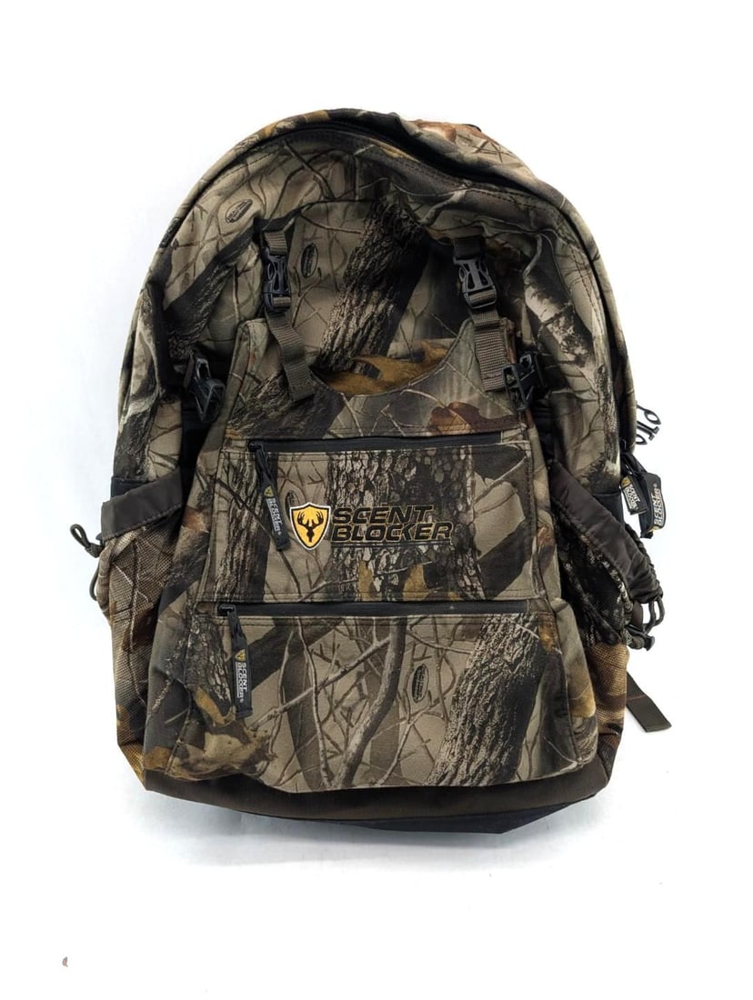Realtree Scent Blocker Camo Backpack: Realtree Scent Blocker Camo Backpack