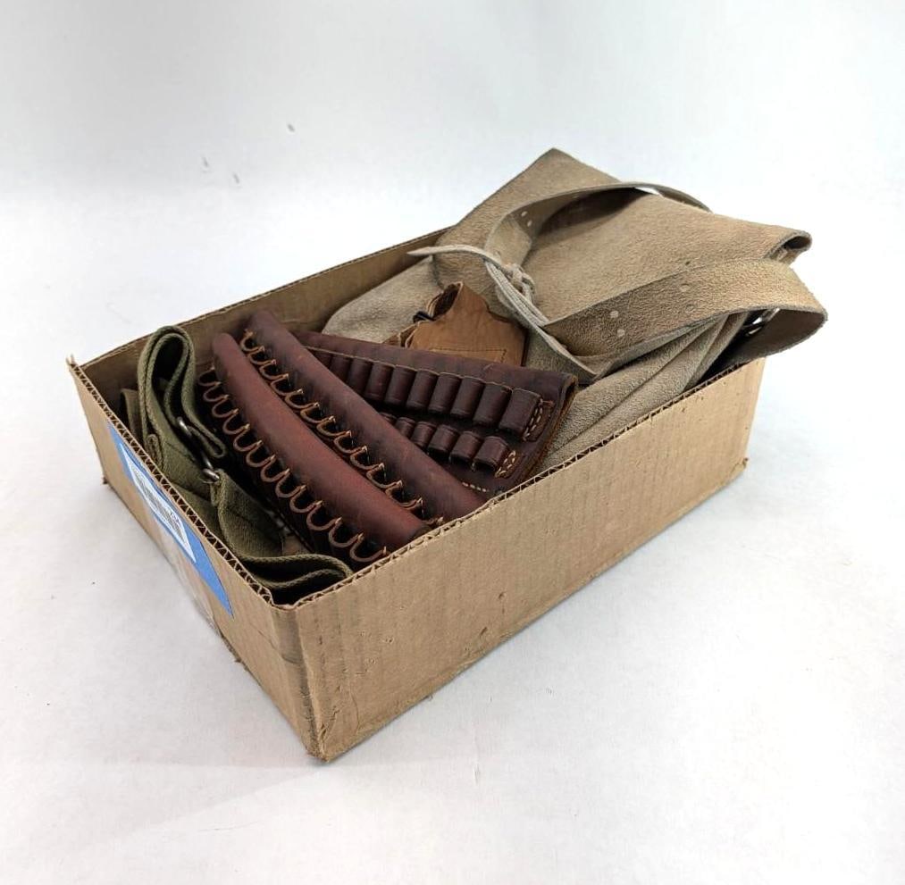 Cartridge Belts, Black Powder Hunting Bag, etc. - 12