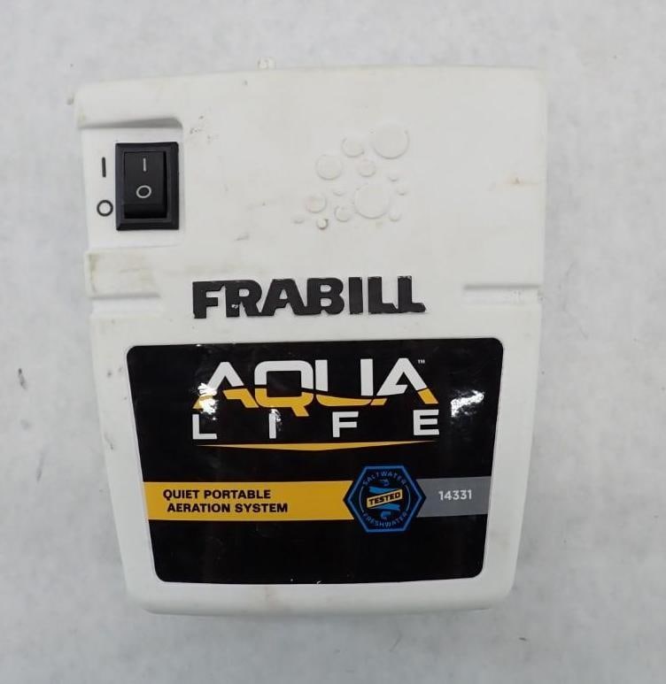 (2) Zebco Rod & Reel Combo W/ Frabill Minnow Bucket & Battery Powered Aeration System - 5