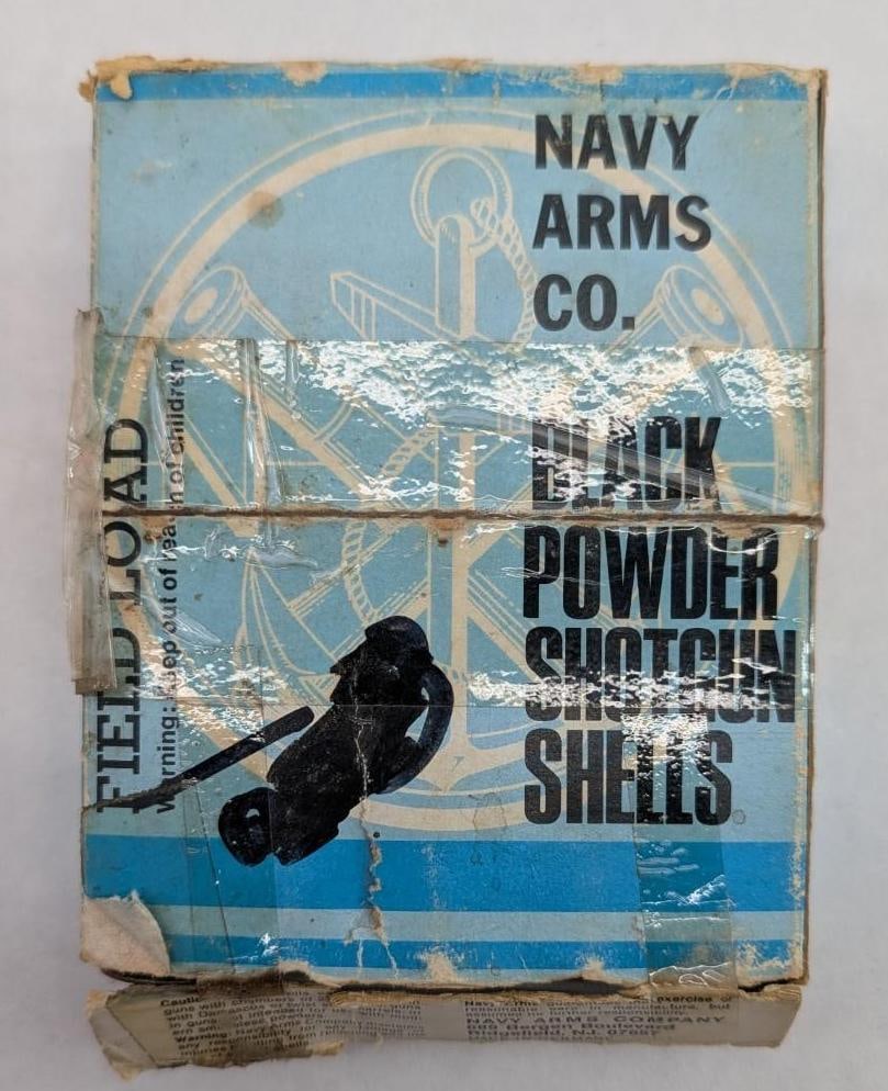 Box of (10) Navy Arms 12 Ga. Black Powder Shotgun Shells (1 of 9)
