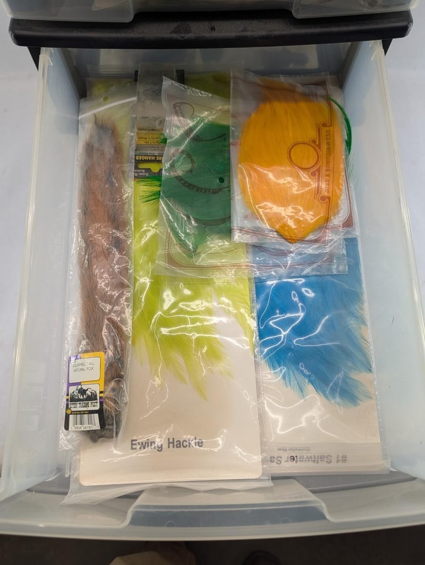 Fisherman's Fly Tying Lot - 7