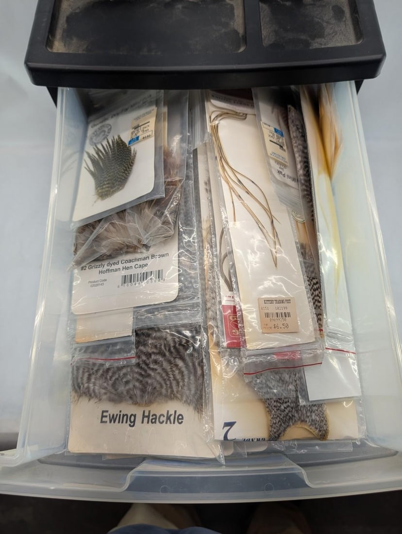 Fisherman's Fly Tying Lot - 9