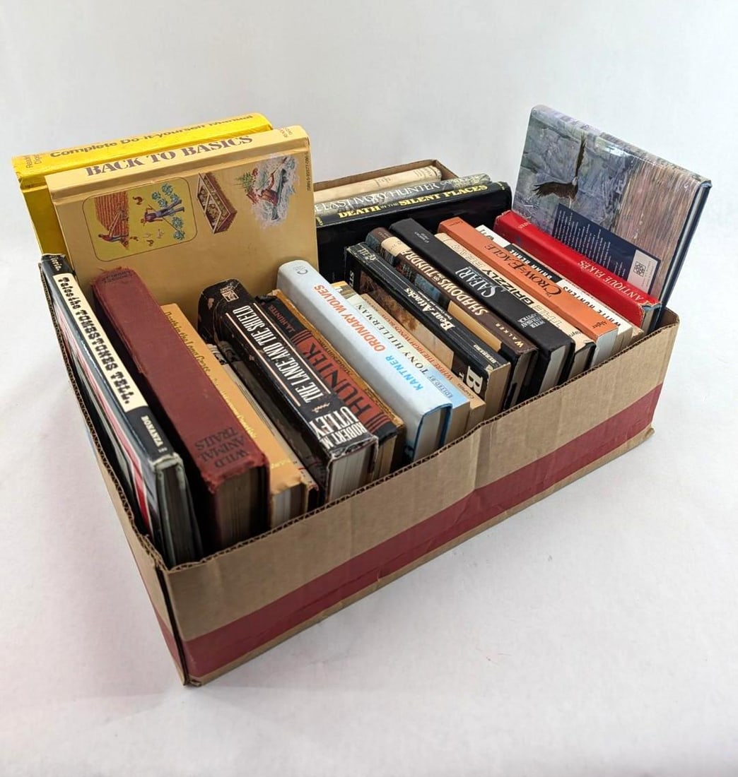 (30+/-) Non-Fiction & Fiction Novels & Handbooks: hard and paperback