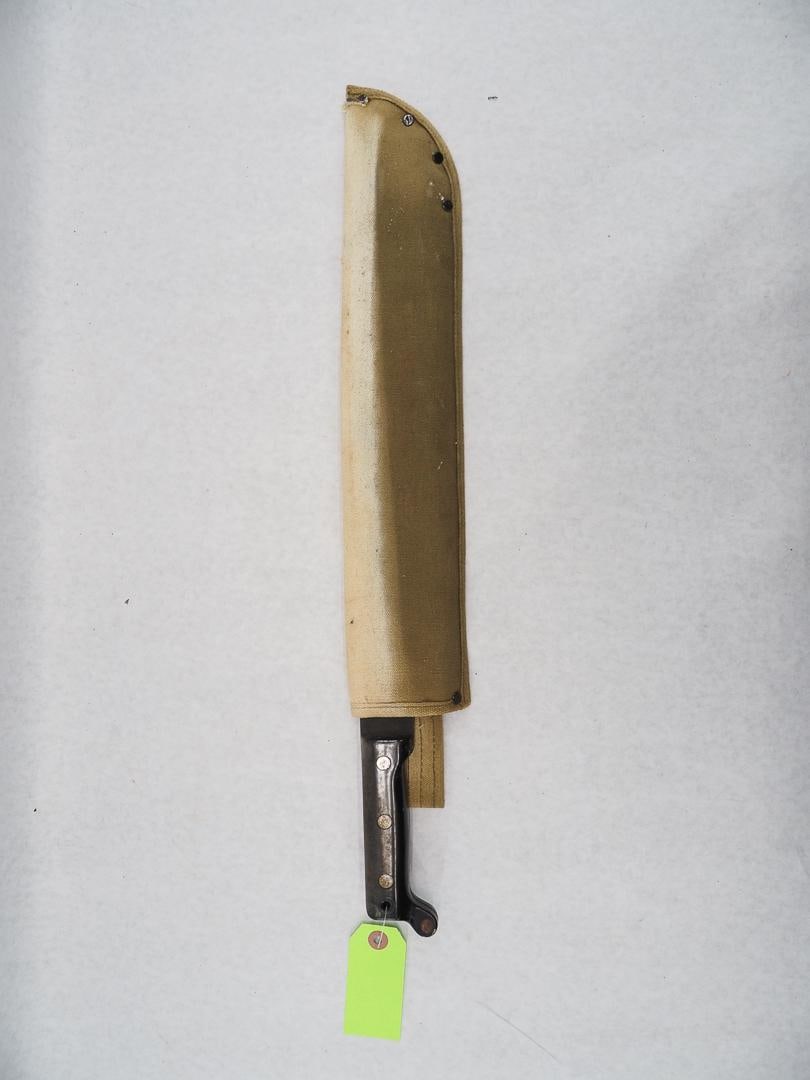 Machete & Canvas Sheath - 4