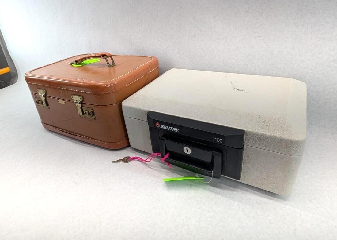 Sentry Mod. 1100 Lock Box & Warren Travel Case - 3